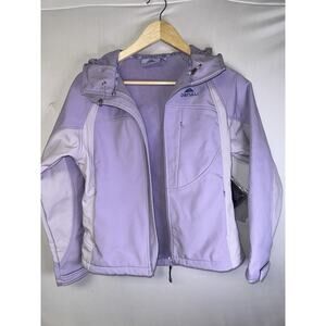 Denali Women’s Softshell Ski Jacket Purple Small Hooded NWT